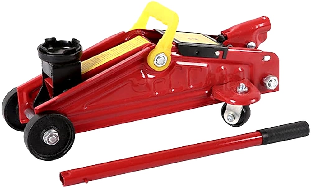 Arabalı Oto Araç Kaldırma Krikosu 2 Ton Taşıma Kapasiteli-plastik Çantalı Niken