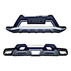 Nissan X-Trail Uyumlu Ön Arka Koruma Difüzör 2014-2017 Parça