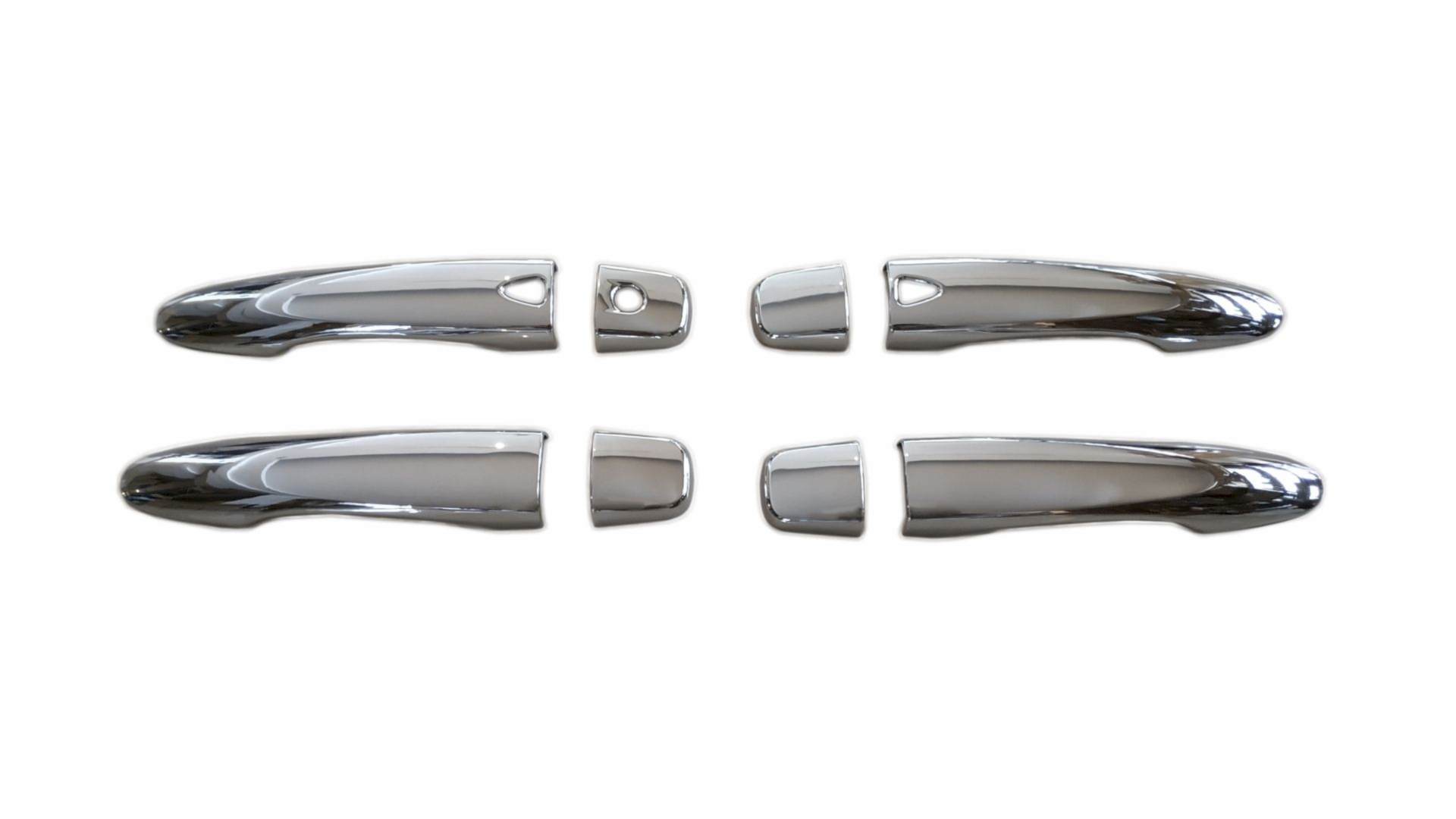 Nissan Qashqai Uyumlu 2014-2020 Krom Kapı Kolu - Smart Key - Akıllı Anahtar