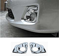 Toyota Corolla Uyumlu 2010 2012 Sis Lambası Kaplama Krom Parça
