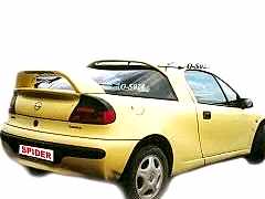 Opel Tigra A Spoiler Bagaj Yüksek Md:2 (Işıklı)(EVO Mod) 1994-2000
