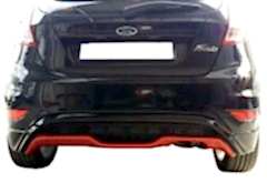 Ford Fiesta Uyumlu (2009-2016) St Desing Arka Tampon Eki - Difüzör (Plastik)