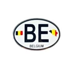 Arma BE Belgıum oval 125x85 mm armalı / YACIY173