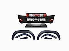 Toyota Hilux Uyumlu Revo 2016+ Rocco Trd Body Kit (Panjur-Tampon-Dodık Seti)