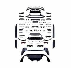 Macan 2014-2020 İçin Uyumlu 2021+ Facelift Body Kıt