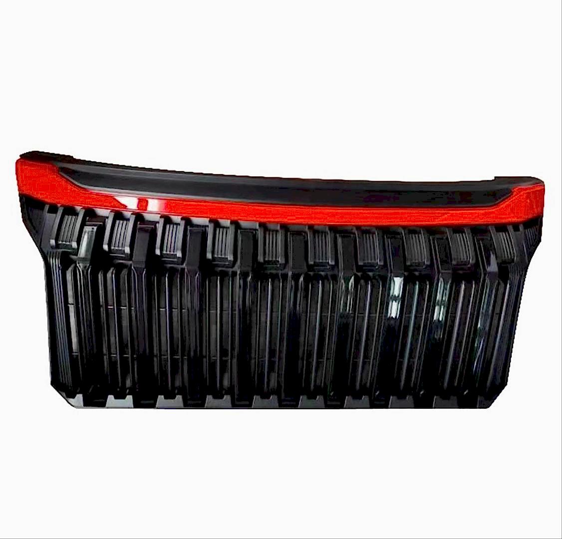 2019+ L200 Uyumlu Siyah Panjur ( Kırmızı Çizgili)