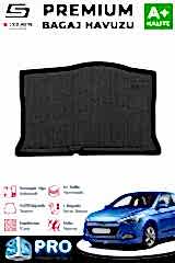 S-Dizayn Hyundai i20 3D Pro Bagaj Havuzu 2014-2020 A+ Kalite