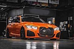 Bmw 3 Uyumlu Serisi G20 İçin G22 Dönüşüm Ön Tampon & Panjur Seti