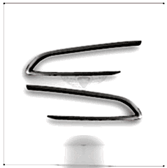 Opel Astra Uyumlu K Sis Farı Çerçevesi -2015 Paslanmaz Çelik Parça