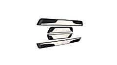 Peugeot 3008 Uyumlu 2016+ Işıksız Kapı Eşigi