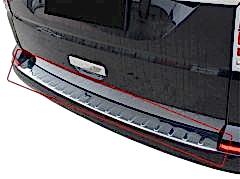 Volkswagen Caravelle Uyumlu T6.1 Arka Tampon Eşiği Krom (Formlu) 2020 Ve Sonrası