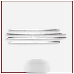 Volkswagen Golf Uyumlu 7 Sis Far Çerçevesi -2013 Paslanmaz Çelik Parça