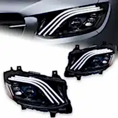 W907 Sprinter 2018+ İçin  May Bach Görünüm Led Far