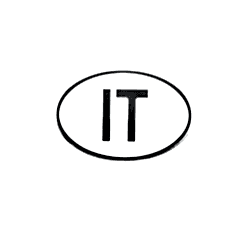 Arma IT Italy oval 125x85 mm armasız / YACIY186