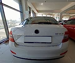 Skoda Octavia Uyumlu 2015-2019 Bagaj Çıtası Krom