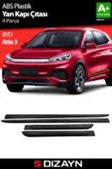 S-Dizayn BYD Atto 3 ABS Plastik Yan Kapı Koruma Çıtası 2022 Üzeri A+ Kalite
