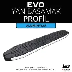 Evo Aluminyum Yan Basamak Profil 263 Cm