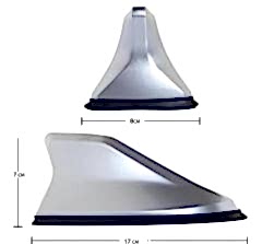 Mercedes Glc Serisi Uyumlu Köpek Balığı Balık Sırtı Shark Anten Gri