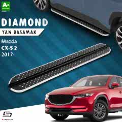 S-Dizayn Mazda CX-5 2 Diamond Krom Yan Basamak 183 Cm 2017 Üzeri