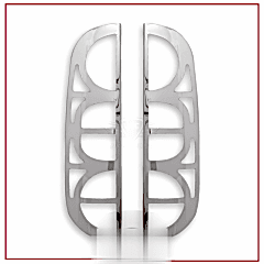 Fiat Doblo Uyumlu Stop Çerçevesi 2006-2010 Paslanmaz Çelik Parça