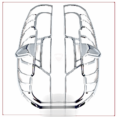 Fiat Doblo Uyumlu Stop Çerçevesi -2015 ABS Krom Parça