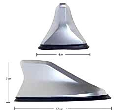 Mercedes ml Serisi Uyumlu Köpek Balığı Balık Sırtı Shark Anten Gri