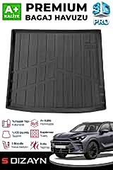 S-Dizayn Cupra Terramar 3D Pro Bagaj Havuzu Üst Bagaj 2025 Üzeri A+ Kalite