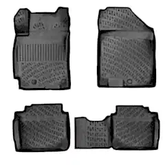 Rizline Ford Uyumlu F-150 Lightning Halı Zemin 2022 Sonrası3D Havuzlu Paspas Parça