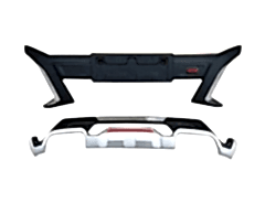 S-Dizayn Peugeot 5008 Ön ve Arka Tampon Koruma Difüzör Seti 2017-2020 A+ Kalite