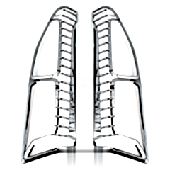 Opel Combo Uyumlu Stop Çerçevesi -2019 ABS Krom Parça