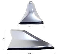 Opel Antara Uyumlu Köpek Balığı Balık Sırtı Shark Anten Gri