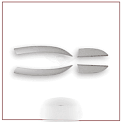 Renault Clio Uyumlu 4 Stop Alt Çıtası 2012-2018 Paslanmaz Çelik Parça