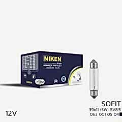 Niken 12V Sofit Ampul 39X11 (5W) Sv8.5 10 LU