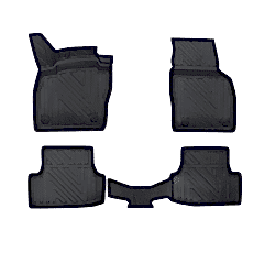 Volkswagen T-Cross 2019 ve Sonrası Premium Seri Araca Özel 3D Havuzlu Oto Paspas