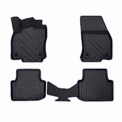 Volkswagen Tiguan 2016-2023 Premium Seri Araca Özel 3D Havuzlu Oto Paspas