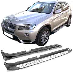 Bmw X3 Uyumlu 2003-2010  Yan Basamak Koruma BMW Tip Style (İthal)