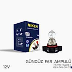 Niken 12V PS19W Gündüz Far Ampulü (PG20d-1) 10’Lu