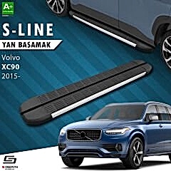 S-Dizayn Volvo XC90 2 S-Line Aluminyum Yan Basamak 193 Cm 2015 Üzeri