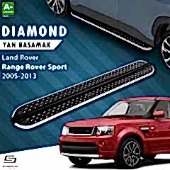 S-Dizayn Land Rover Range Rover Sport Diamond Krom Yan Basamak 183 Cm 2005-2013