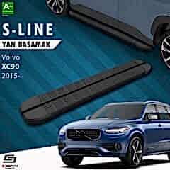 S-Dizayn Volvo XC90 2 S-Line Siyah Yan Basamak 193 Cm 2015 Üzeri