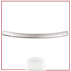 Nissan Qashqai Uyumlu Arka Tampon Eşiği 2007-2014 Paslanmaz Çelik Parça