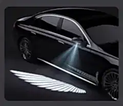 Ayna altı melek kanadı logosu / LAAM410