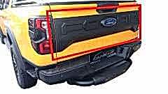 Ford Ranger 2024 Sonrası Yeni Kasa için Bagaj Kapma Yazı (İthal)