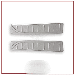 Renault Clio Uyumlu 4 Tampon Üstü Koruma 2012-2018 Paslanmaz Çelik Parça