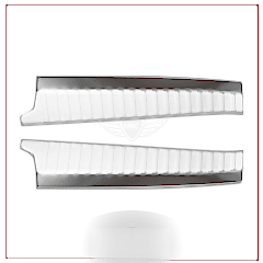 Renault Clio Uyumlu 5 Arka Tampon Üstü -2019 Paslanmaz Çelik Parça