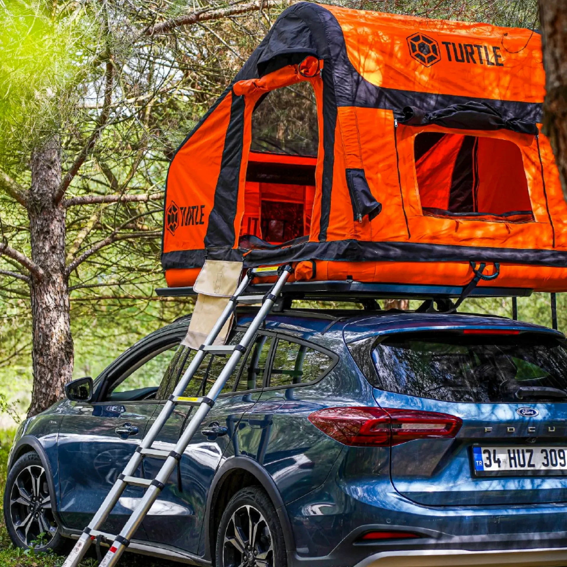 Turtle AirShell 3.0 Araç Üstü Şişme Çadır (2-3 Kişilik Çadır)