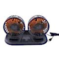 Çift başlıklı fan araç ve tır için 5v usb girişli  / HAFA31
