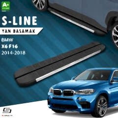 S-Dizayn Bmw X6 F16 S-Line Krom Yan Basamak 193 Cm 2014-2018 A+ Kalite