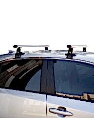 Kia Picanto (JA) 2017 ve Sonrası Turtle Mexfit Oluklu ara atkı tavan barı GRİ