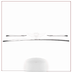 Volkswagen Golf Uyumlu 7 Arka Tampon Çıtası -2013 Paslanmaz Çelik Parça